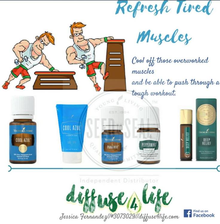 refresh tired muscles